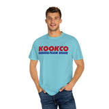 Kookco Team Rider Funny Surf Foam Surfboard Garment-Dyed T-shirt
