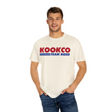 Kookco Team Rider Funny Surf Foam Surfboard Garment-Dyed T-shirt