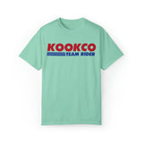 Kookco Team Rider Funny Surf Foam Surfboard Garment-Dyed T-shirt