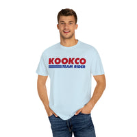 Kookco Team Rider Funny Surf Foam Surfboard Garment-Dyed T-shirt