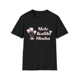 Mele Kaliki Shaka Christmas Surf Softstyle T Shirt Front Design