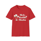 Mele Kaliki Shaka Christmas Surf Softstyle T Shirt Front Design