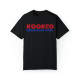 Kookco Team Rider Funny Surf Foam Surfboard Garment-Dyed T-shirt