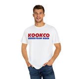 Kookco Team Rider Funny Surf Foam Surfboard Garment-Dyed T-shirt