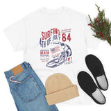 84 Surfing 4th of July Championship Heavy Cotton Unisex T Shirt Huntington Beach