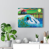 Ruby's Tubeday Canvas Gallery Wrap