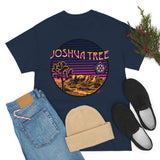 Joshua Tree State Park Psychedelic Trippy Sacred Geometry Seed of life Heavy Durable Long Lasting Cotton T Shirt