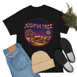 Joshua Tree State Park Psychedelic Trippy Sacred Geometry Seed of life Heavy Durable Long Lasting Cotton T Shirt