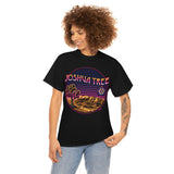 Joshua Tree State Park Psychedelic Trippy Sacred Geometry Seed of life Heavy Durable Long Lasting Cotton T Shirt