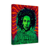 One Love Bob Marley Canvas Gallery Wrap