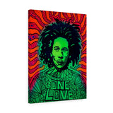 One Love Bob Marley Canvas Gallery Wrap
