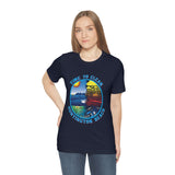Time to Clean Huntington Beach T Shirt Light Super Soft Cotton Oil Spill Clean Up Design - Dark Colors