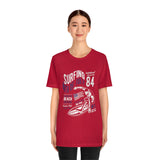 84 Surfing 4th of July Championship Super Soft T Shirt Huntington Beach