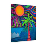 Palm Pop Canvas Gallery Wrap