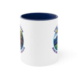 Time to Clean Huntington Beach Oil Spill Design Accent Coffee Mug, 11oz