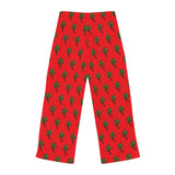Christmas Palm Tree with Colored Lights Women's Pajama Pants