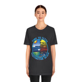 Time to Clean Huntington Beach T Shirt Light Super Soft Cotton Oil Spill Clean Up Design - Dark Colors