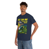 Just San No - T Shirt Heavy Thick Cotton Durable Long NO NUKES environmental anti-nuclear San Onofre State Beach Clemente
