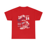 84 Surfing 4th of July Championship Heavy Cotton Unisex T Shirt Huntington Beach