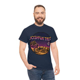 Joshua Tree State Park Psychedelic Trippy Sacred Geometry Seed of life Heavy Durable Long Lasting Cotton T Shirt