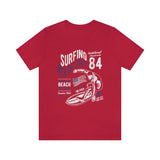 84 Surfing 4th of July Championship Super Soft T Shirt Huntington Beach
