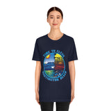Time to Clean Huntington Beach T Shirt Light Super Soft Cotton Oil Spill Clean Up Design - Dark Colors