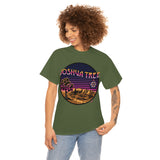 Joshua Tree State Park Psychedelic Trippy Sacred Geometry Seed of life Heavy Durable Long Lasting Cotton T Shirt