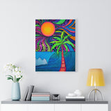 Palm Pop Canvas Gallery Wrap