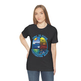 Time to Clean Huntington Beach T Shirt Light Super Soft Cotton Oil Spill Clean Up Design - Dark Colors