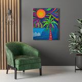 Palm Pop Canvas Gallery Wrap