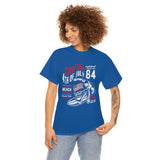 84 Surfing 4th of July Championship Heavy Cotton Unisex T Shirt Huntington Beach