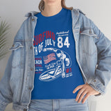 84 Surfing 4th of July Championship Heavy Cotton Unisex T Shirt Huntington Beach