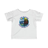 Time to Clean Huntington Beach Oil Spill Infant Toddler Fine Jersey Tee