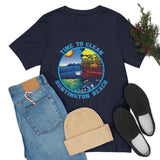 Time to Clean Huntington Beach T Shirt Light Super Soft Cotton Oil Spill Clean Up Design - Dark Colors