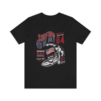 84 Surfing 4th of July Championship Super Soft T Shirt Huntington Beach