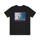 Uncle Sam Surfing Huntington Beach Super Soft T Shirt Huntington Beach