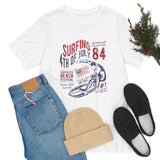 84 Surfing 4th of July Championship Super Soft T Shirt Huntington Beach