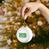 HB with Lights Christmas Ball Ornament