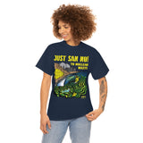 Just San No - T Shirt Heavy Thick Cotton Durable Long NO NUKES environmental anti-nuclear San Onofre State Beach Clemente