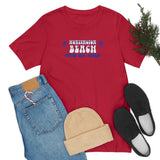 4th of July and Palm Trees Super Soft T Shirt Huntington Beach