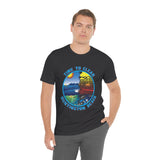 Time to Clean Huntington Beach T Shirt Light Super Soft Cotton Oil Spill Clean Up Design - Dark Colors
