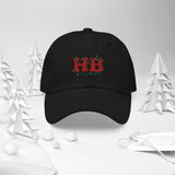 HB in Christmas Lights Dad hat