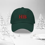 HB in Christmas Lights Dad hat