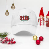 HB in Christmas Lights Dad hat