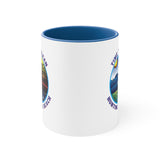 Time to Clean Huntington Beach Oil Spill Design Accent Coffee Mug, 11oz