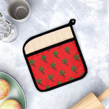 Christmas Light Palm Tree Pot Holder with Pocket