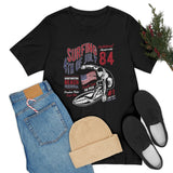 84 Surfing 4th of July Championship Super Soft T Shirt Huntington Beach