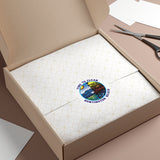 Time to Clean Huntington Beach Oil Spill Design Round Vinyl Stickers