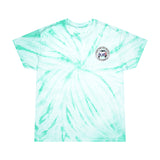 Patriotic Huntington Beach Bus Unisex Tie Die Heavy Cotton Thick Durable T Shirt Red White & Blue Surf City