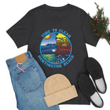 Time to Clean Huntington Beach T Shirt Light Super Soft Cotton Oil Spill Clean Up Design - Dark Colors